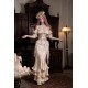 Blood Supply Cupid's Casket of Poems Crinkled Satin Rococo Long Skirt(Full Payment Without Shipping)